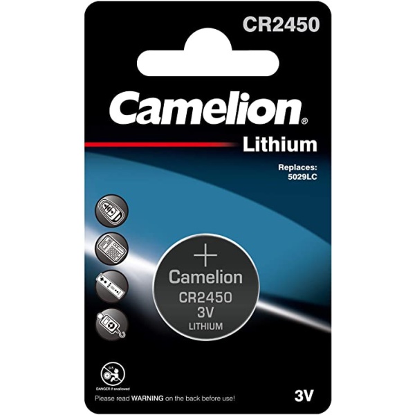 Baterie 3V CR2450 Camelion Lithium 220621-5